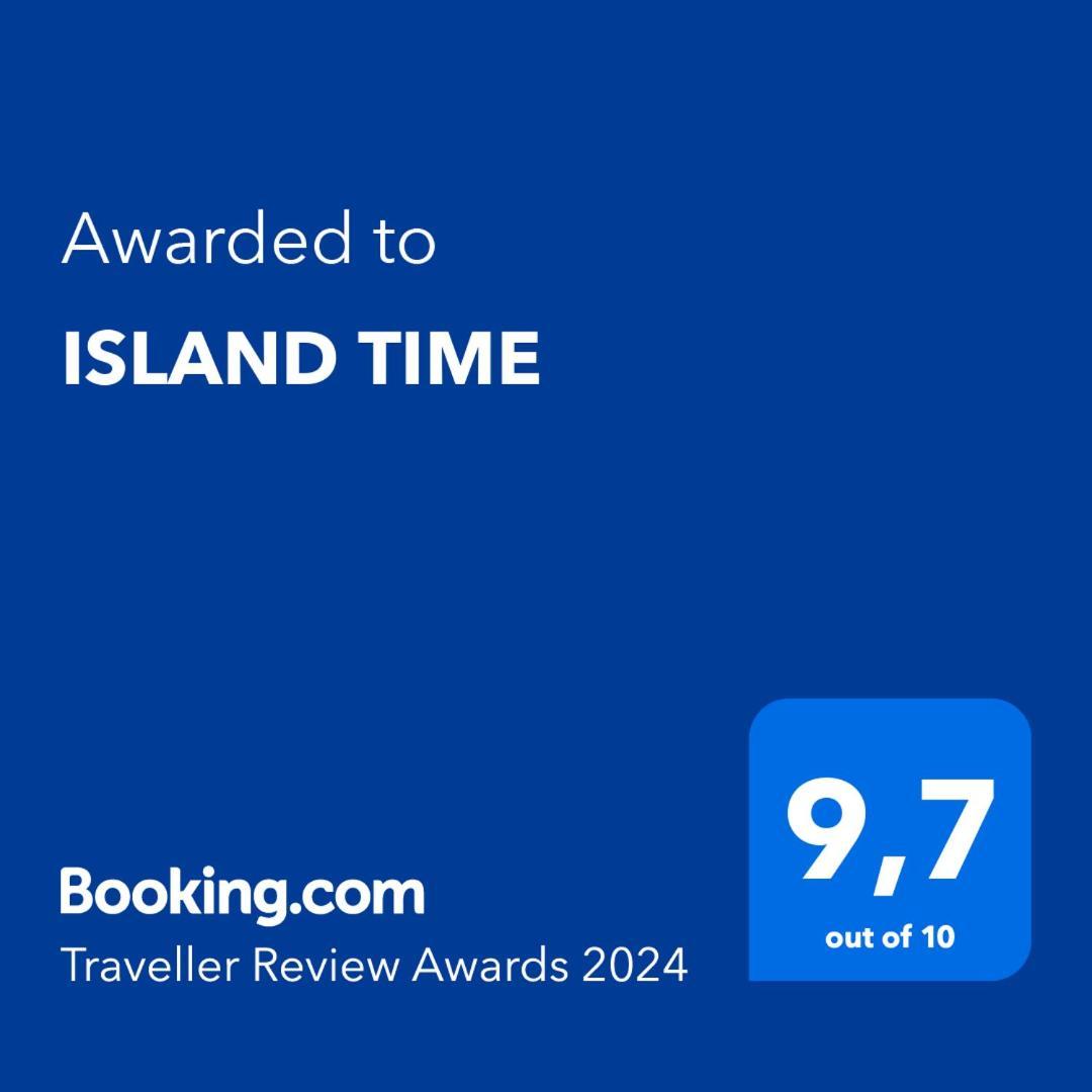 Island Time Apartamento Quios Exterior foto